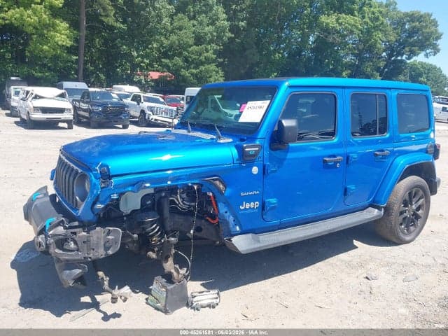 2022 JEEP WRANGLER 4XE UNLIMITED SAHARA 4X4 17