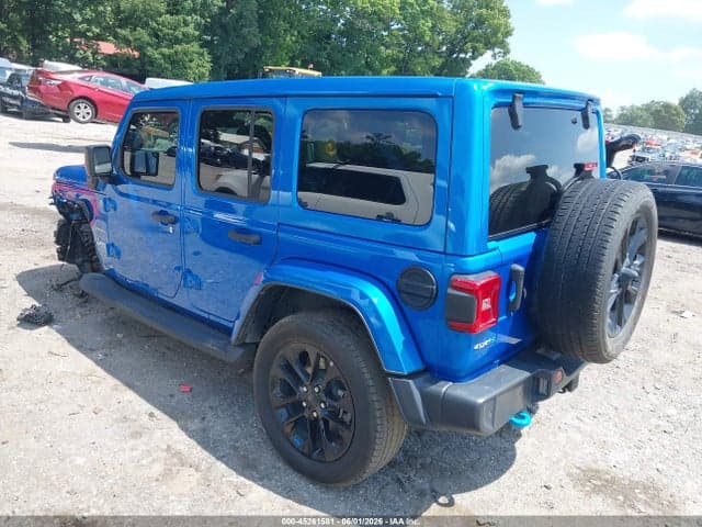 2022 JEEP WRANGLER 4XE UNLIMITED SAHARA 4X4 3