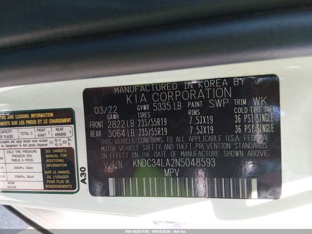 2022 KIA EV6 WIND 9