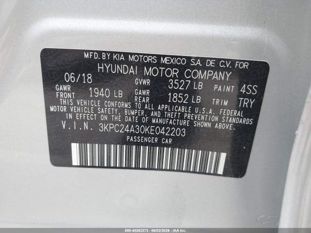 2019 HYUNDAI ACCENT SE 9