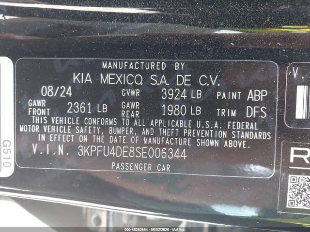 2025 KIA K4 EX 9