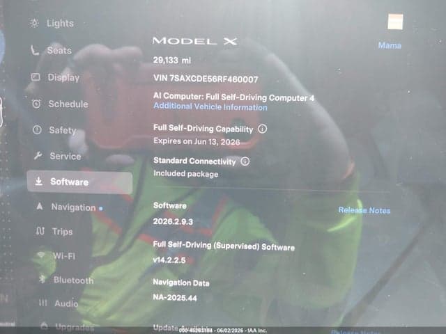 2024 TESLA MODEL X LONG RANGE 7