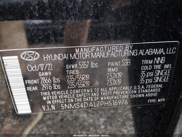 2023 HYUNDAI SANTA FE LIMITED 9