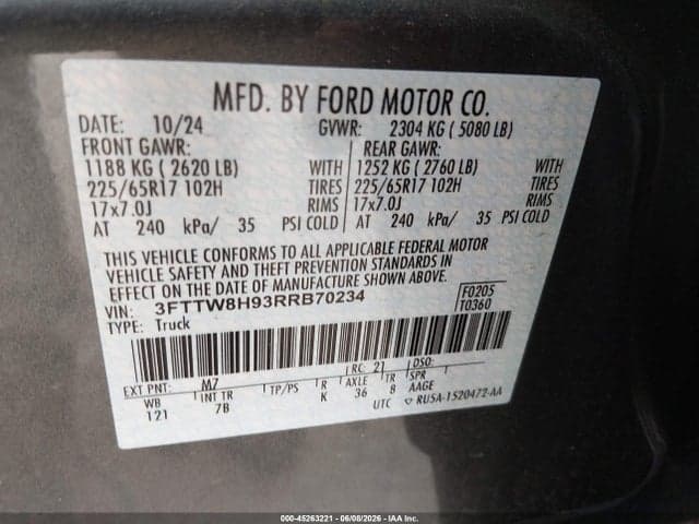 2024 FORD MAVERICK XLT 9