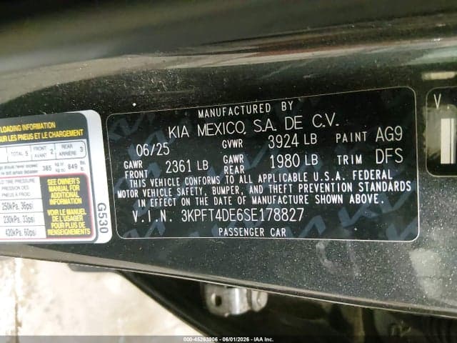 2025 KIA K4 LX 9