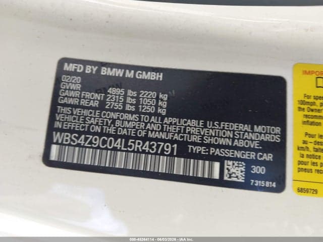 2020 BMW M4 9