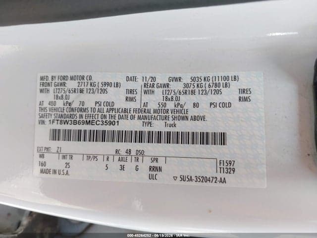 2021 FORD F-350 XLT 8