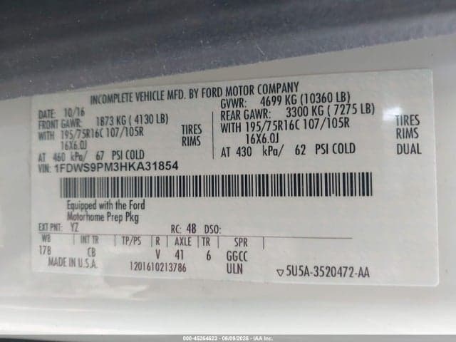 2020 FORD FORESTER 9