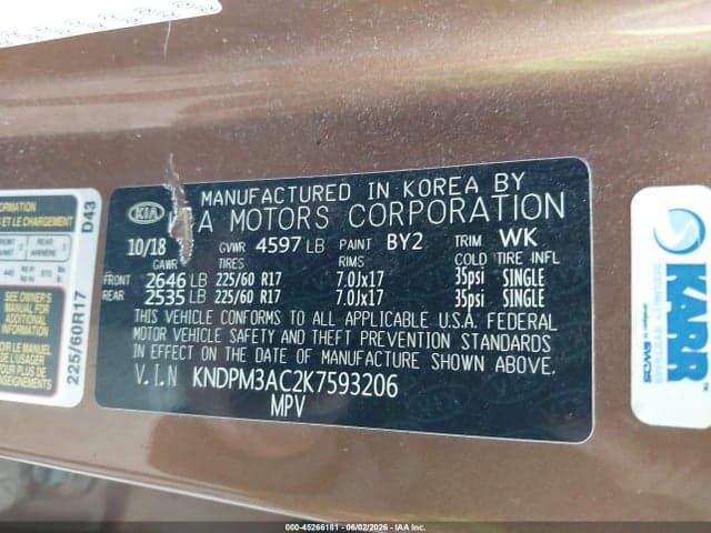 2019 KIA SPORTAGE LX 9