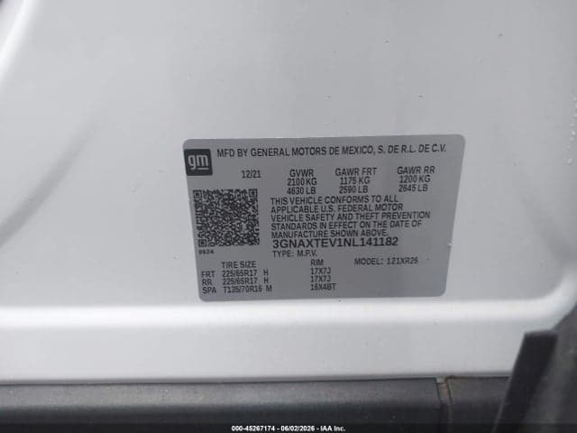2022 CHEVROLET EQUINOX AWD 2FL 9