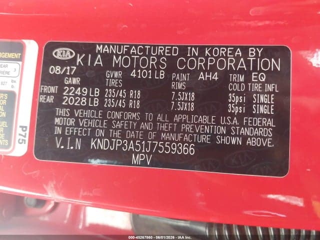 2018 KIA SOUL + 9