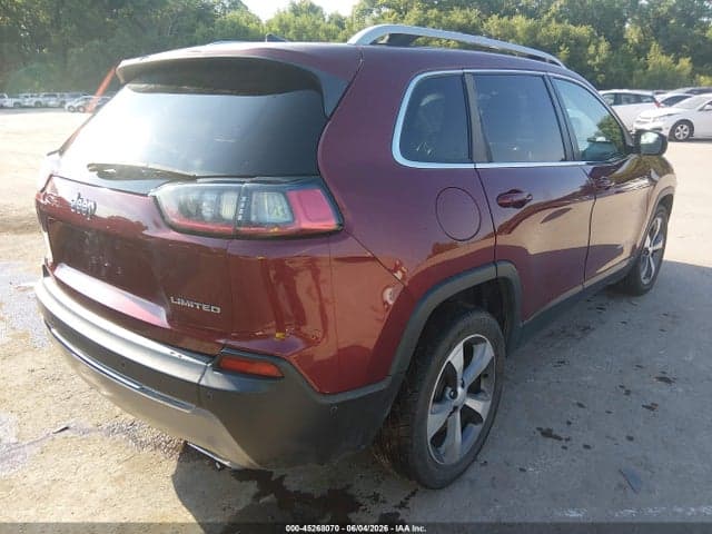 2021 JEEP CHEROKEE LIMITED FWD 4