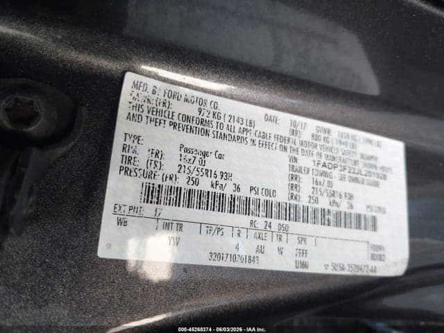 2018 FORD FOCUS SE 9
