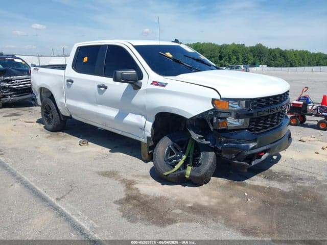 2021 CHEVROLET SILVERADO 1500 4WD SHORT BED CUSTOM TRAIL BOSS 1
