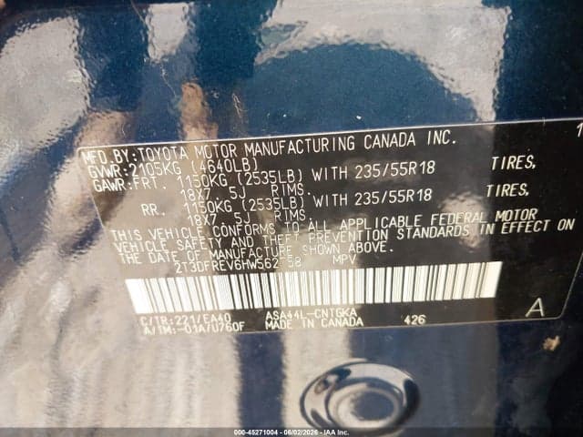 2017 TOYOTA RAV4 LIMITED 9
