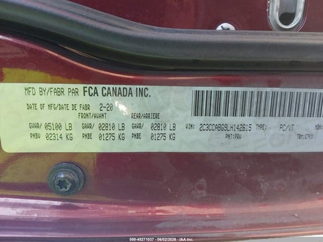 2020 CHRYSLER 300 S 9