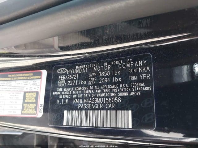 2021 HYUNDAI ELANTRA SEL 9