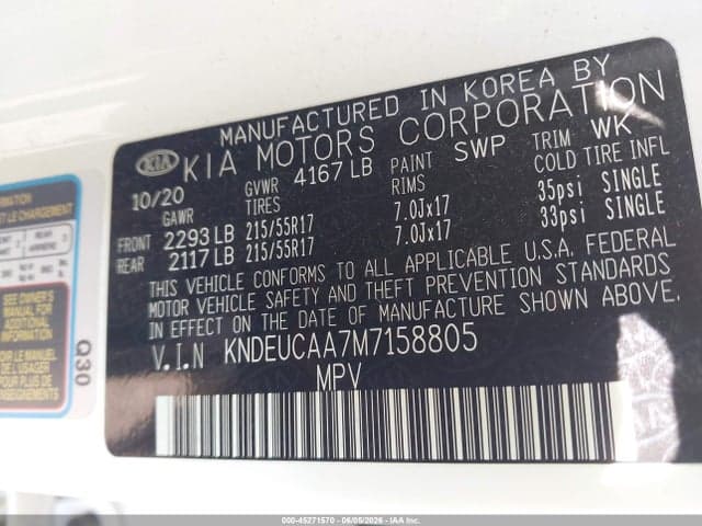 2021 KIA SELTOS S 9