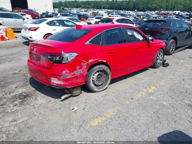 2022 HONDA CIVIC LX 4