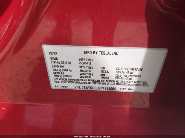 2023 TESLA MODEL Y RWD 9