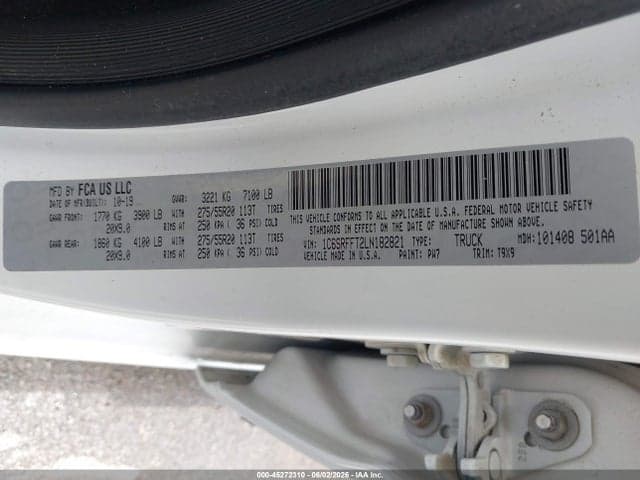 2020 RAM 1500 9