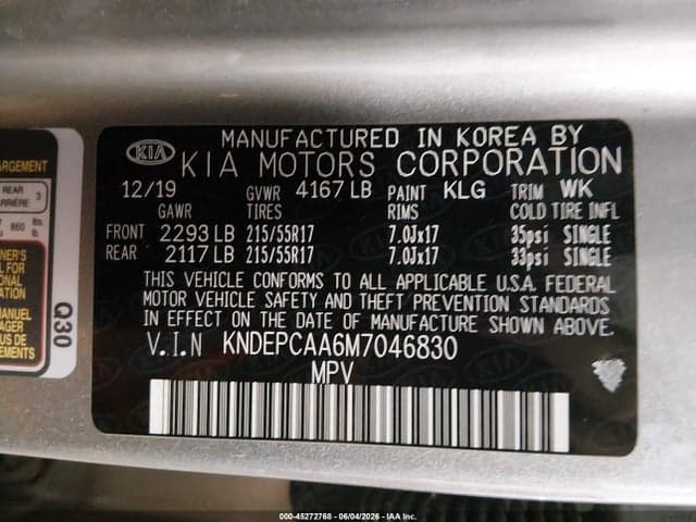 2021 KIA SELTOS LX 9