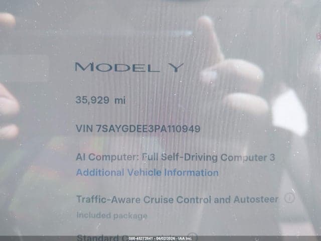 2023 TESLA MODEL Y AWD/LONG RANGE DUAL MOTOR ALL-WHEEL DRIVE 9