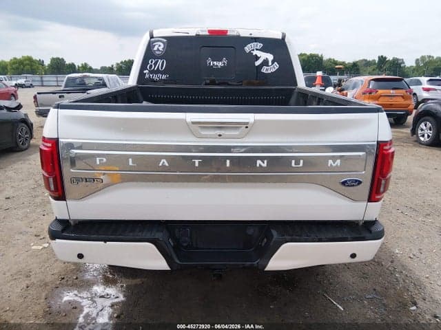 2016 FORD F-150 PLATINUM 17