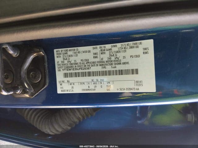 2018 FORD F-150 XL 9