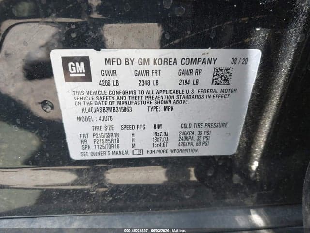 2021 BUICK ENCORE FWD PREFERRED 9