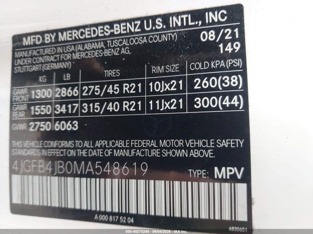 2021 MERCEDES-BENZ GLE 350 9