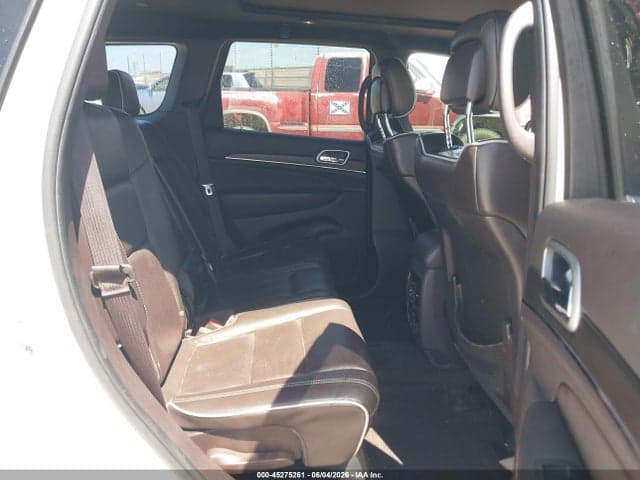 2018 JEEP GRAND CHEROKEE OVERLAND 4X2 8