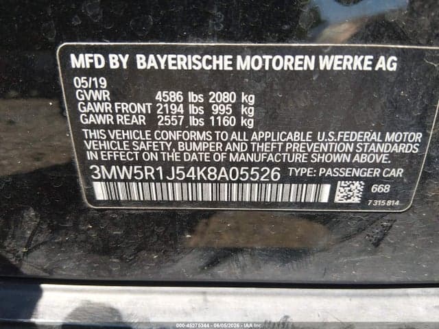2019 BMW 330I 9