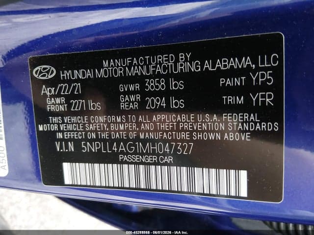 2021 HYUNDAI ELANTRA SE 9