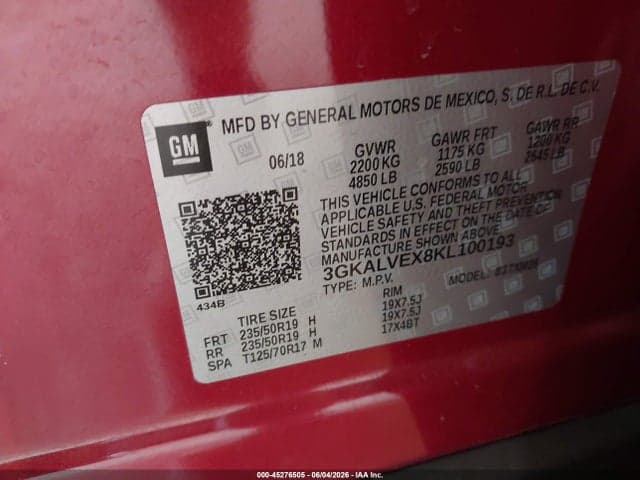 2019 GMC TERRAIN SLT 9