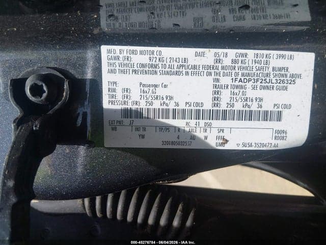 2018 FORD FOCUS SE 9