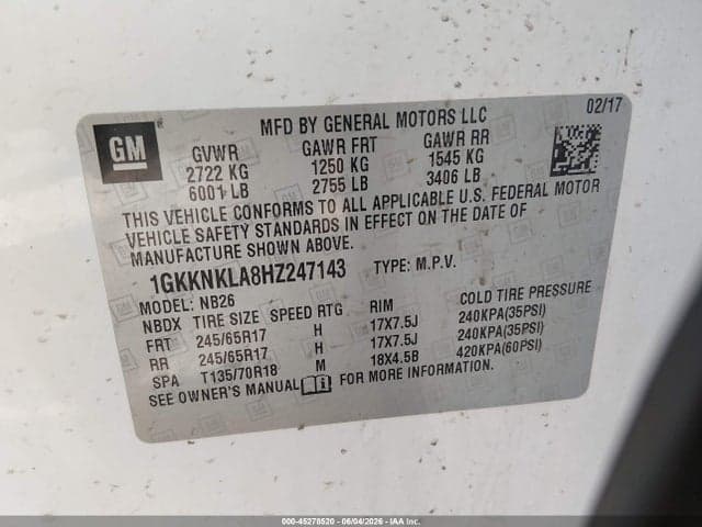 2017 GMC ACADIA SLE-1 9