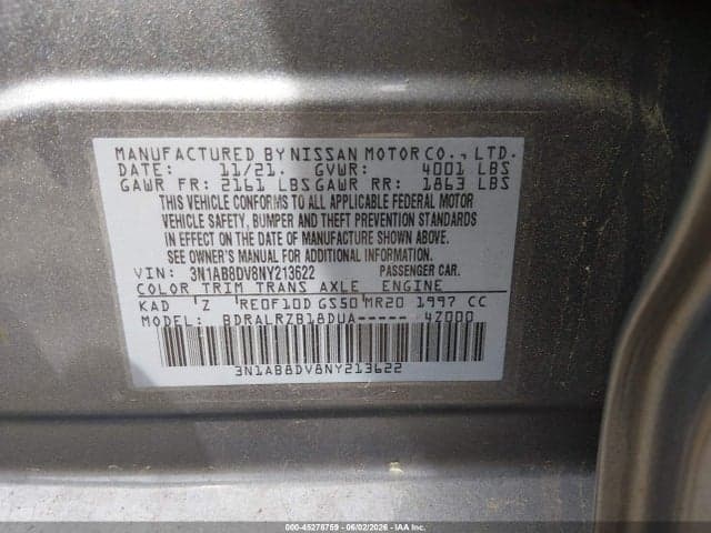 2022 NISSAN SENTRA SR XTRONIC CVT 9