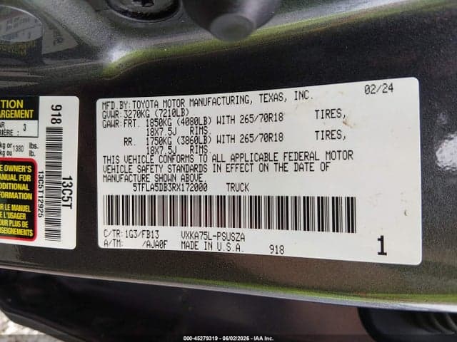 2024 TOYOTA TUNDRA SR5 9