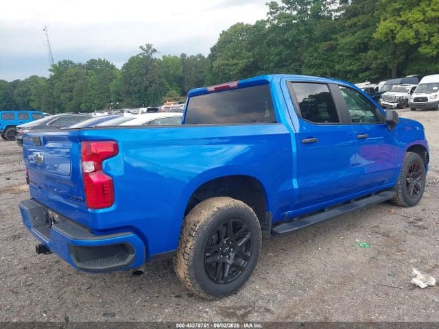 2025 CHEVROLET SILVERADO 1500 2WD SHORT BED CUSTOM 4