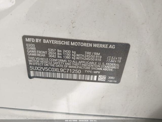 2020 BMW X4 M40I 9