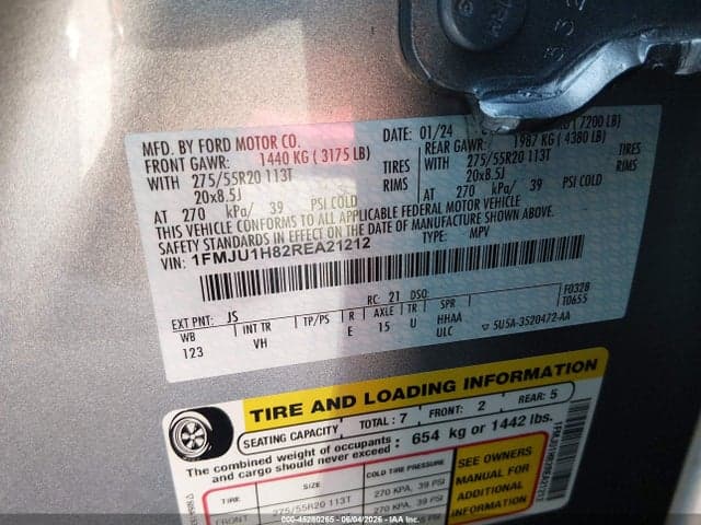 2024 FORD EXPEDITION XLT 9