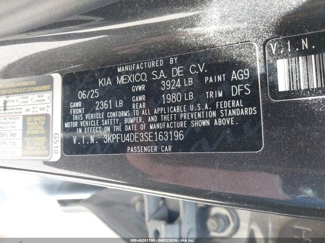 2025 KIA K4 EX 9