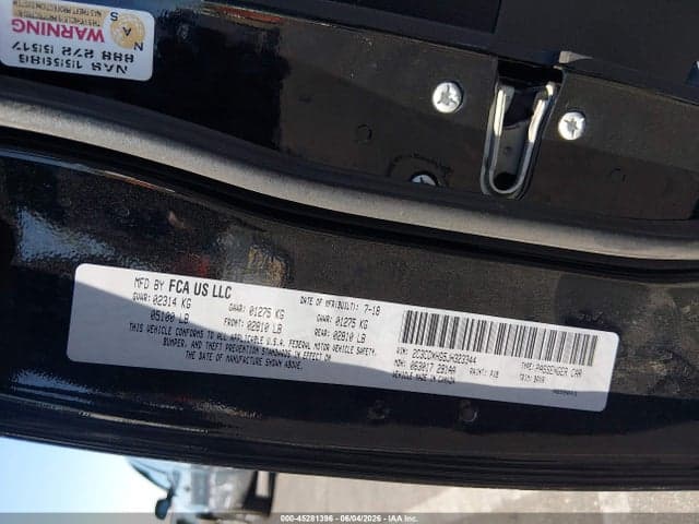 2018 DODGE CHARGER SXT PLUS RWD 9