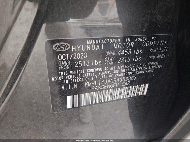 2024 HYUNDAI SONATA SEL 9