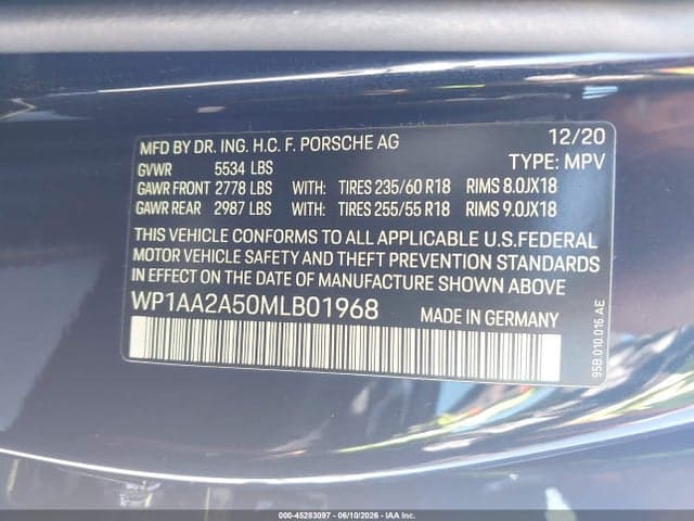 2021 PORSCHE MACAN 9