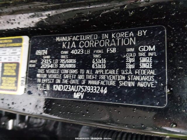 2025 KIA SOUL LX 9
