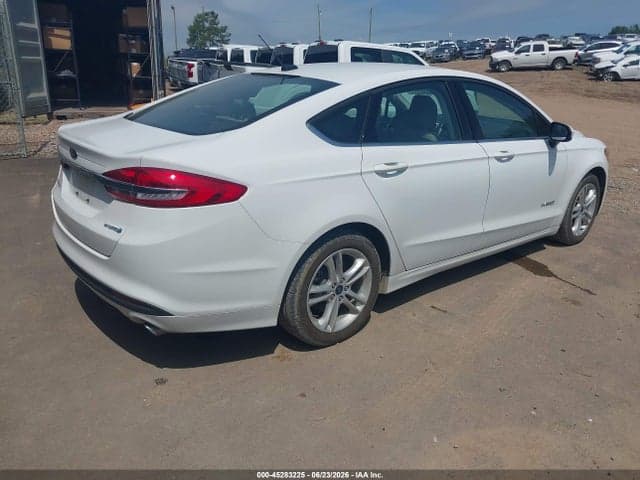 2018 FORD FUSION HYBRID S 4