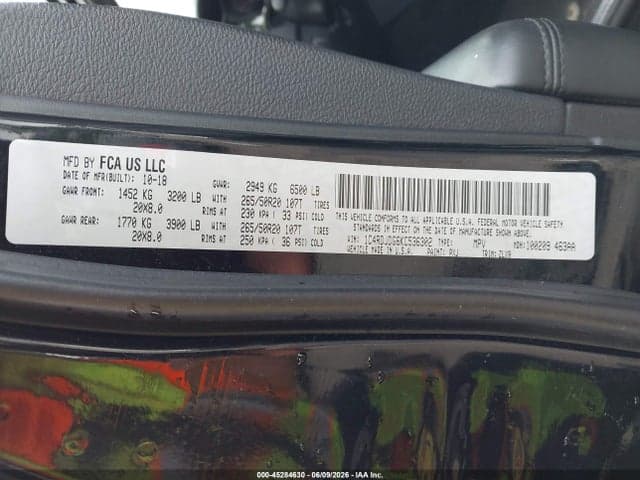2019 DODGE DURANGO GT PLUS AWD 9