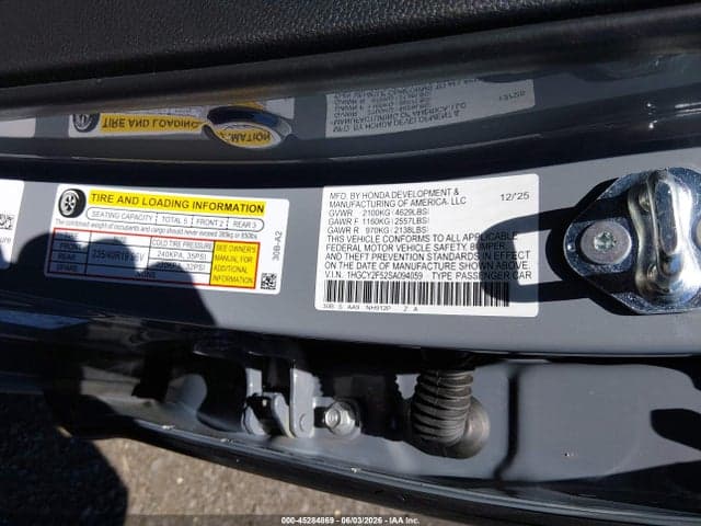 2025 HONDA ACCORD HYBRID SPORT 9